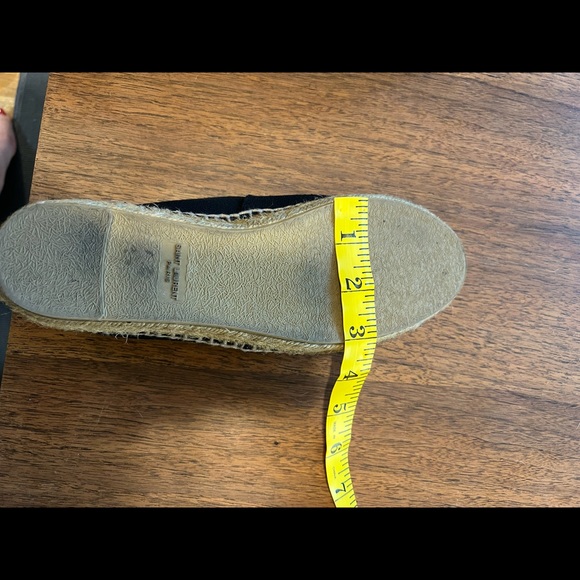 SAINT LAURENT EMBROIDERED ESPADRILLES IN CANVAS - Picture 7 of 7